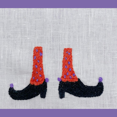 A Witch’s Feet Cocktail Napkin