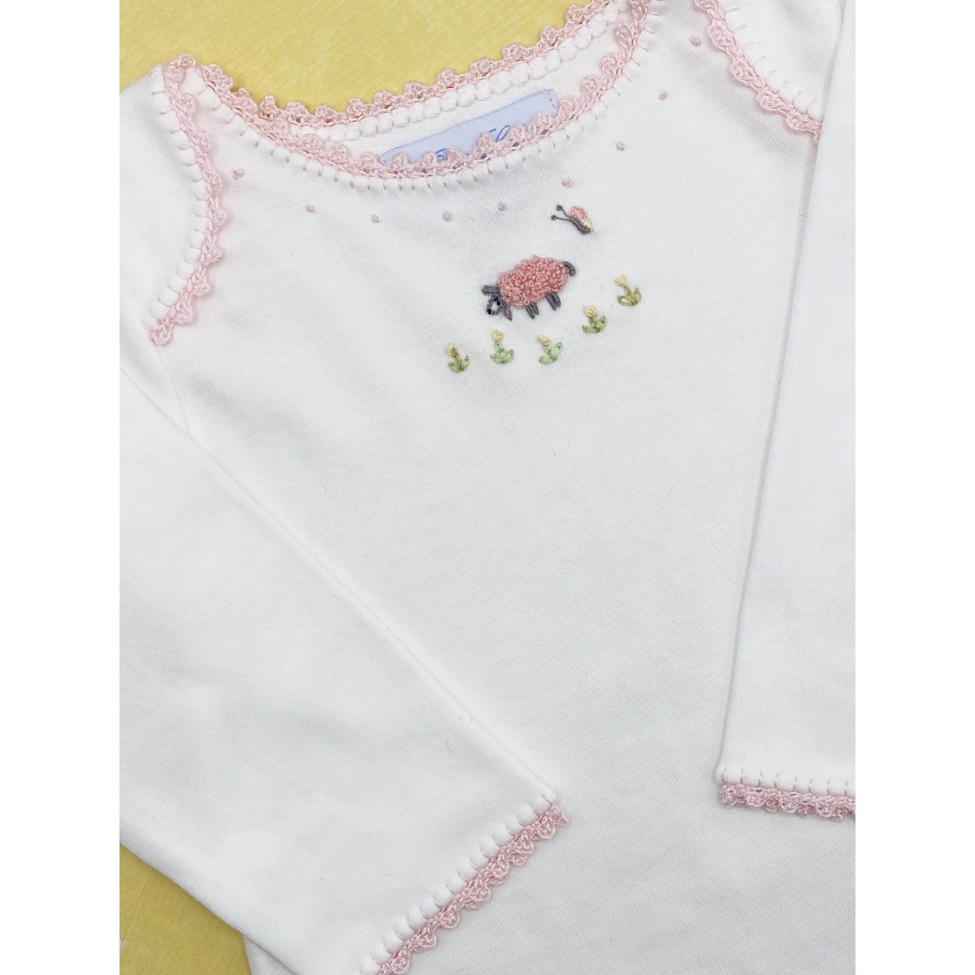Embellished Hand Embroidered Baby Outfit